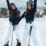 Snow Sports - Photo of Two Women Skiing