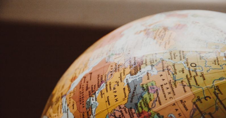 Countries - Close-up of Globe