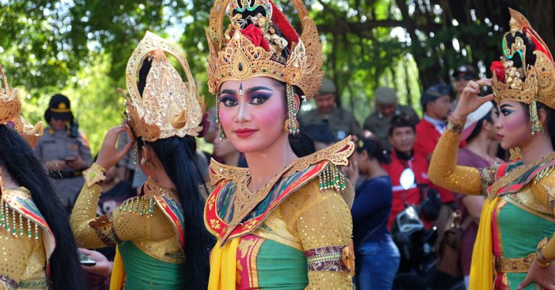 Cultural Celebrations - Women Wearing Brown Head Accessory
